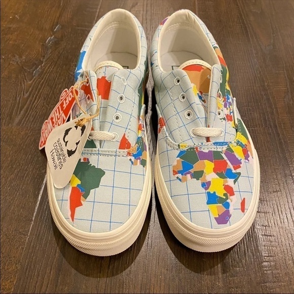 Vans Era Limited Edition Save Our Planet Skate Shoes Size 6 Women - Picture 4 of 12